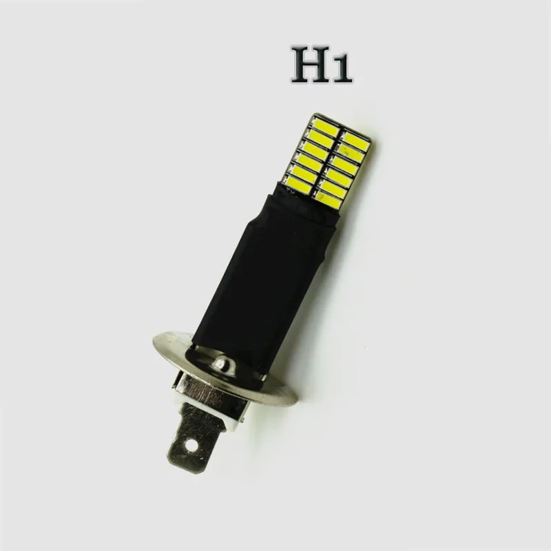 10 шт. противотуманных фар светильник s H3 24 SMD 4014 светодиодный чипы 250MA 24SMD Авто H1