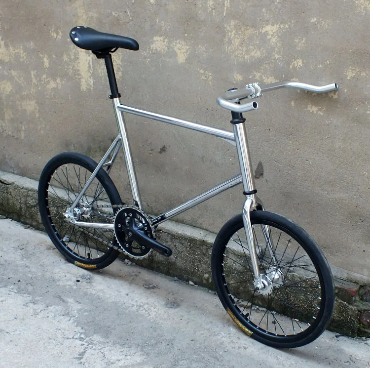 Fixie велосипед 20 дюймов фиксированная передача 700C спортивный 30 мм Рамка обод