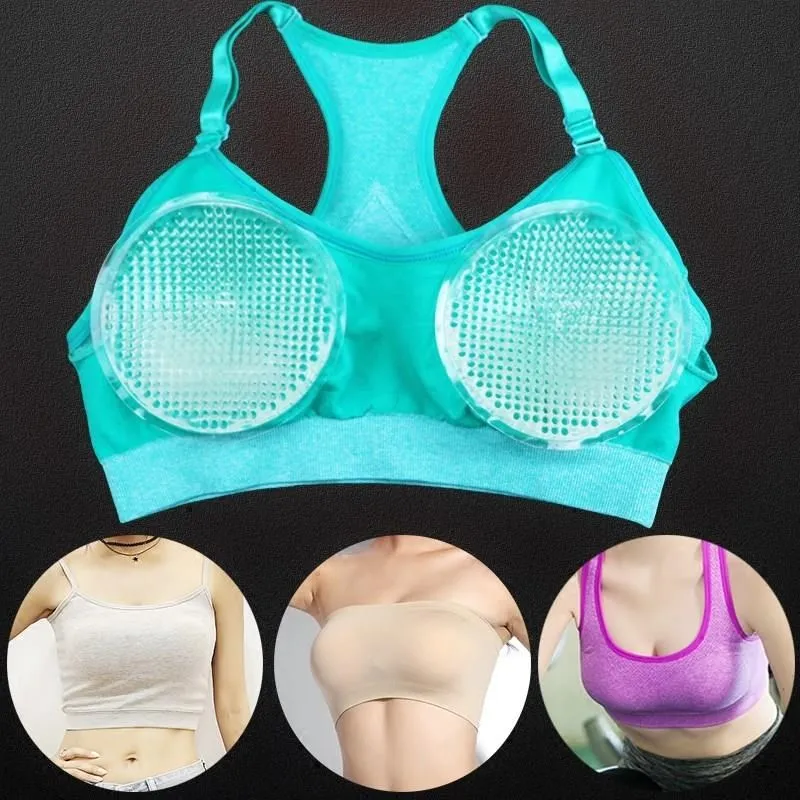 Женский силиконовый бюстгальтер вставки бикини купальник подушечки пуш ап