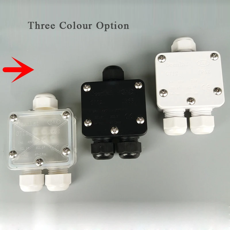 Водонепроницаемый Соединительный терминал 3 провода защитные строительные