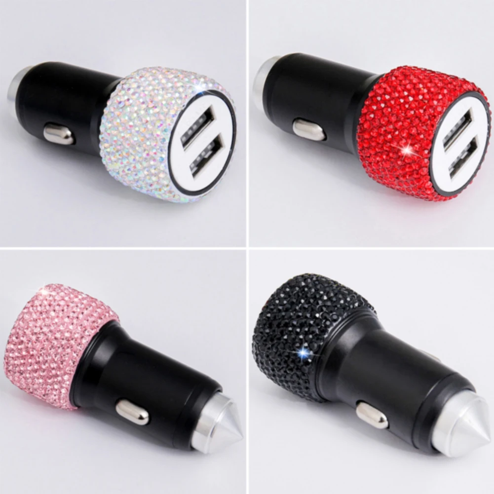 Подарок автомобильное зарядное устройство двойной USB быстрая зарядка