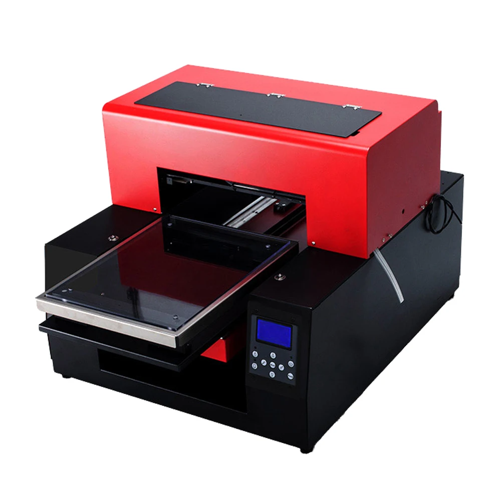 Автоматическая A3 Размеры 6-ти цветов UV планшетный принтер футболка DIY печатная машина текстильной Костюмы DTG принтеры для Белый для печати на черных майках
