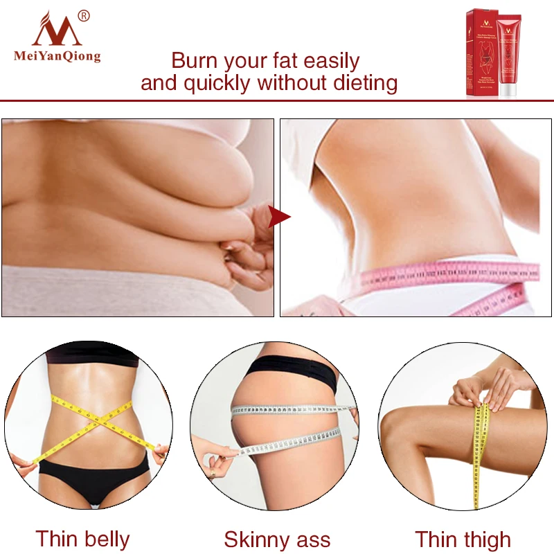 Антицеллюлитный Массажный Крем для похудения здоровья сжигания жира на талии