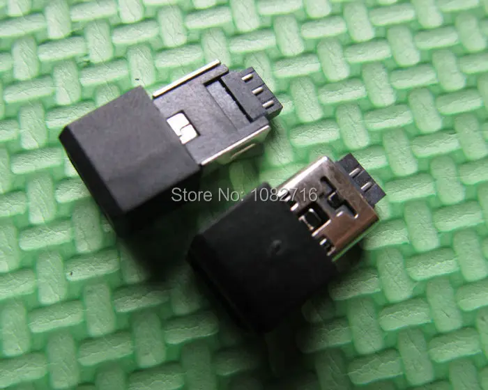 20 шт./комплект прямые мини-Разъемы USB b с пластиковой крышкой | Обустройство дома