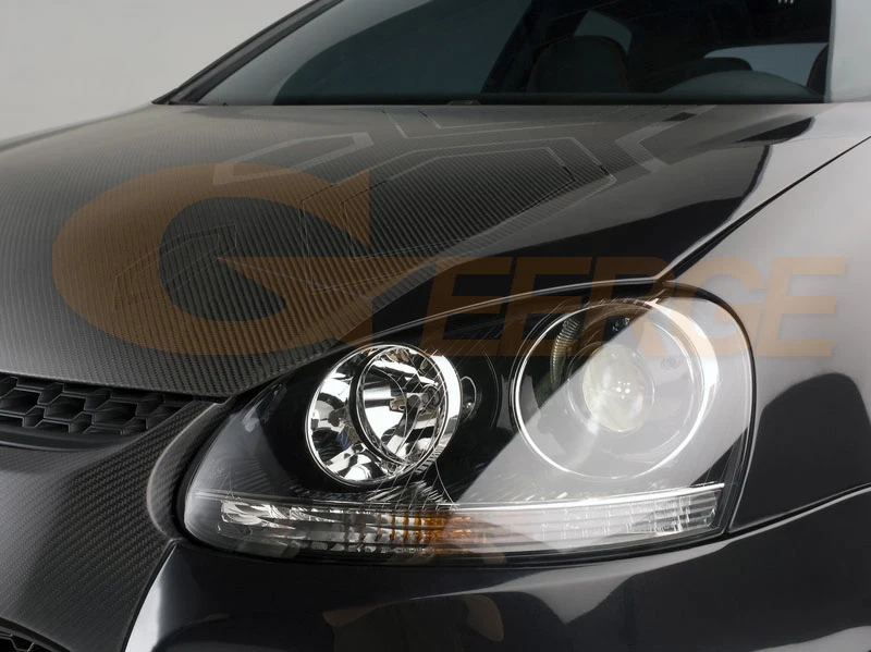 Для Volkswagen VW Golf Rabbit Jetta GTI R32 MKV MK5 2005-2010 ксеноновая фара Ультра яркое освещение CCFL ангельские глазки комплект