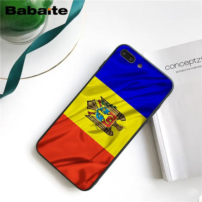 A7 Babaite флаг Молдовы чехол для телефона для iphone 11 Pro 11Pro Макс 5 5Sx, 6, 7, 7 plus, 8, 8 Plus, X XS Max XR - Цвет: A7
