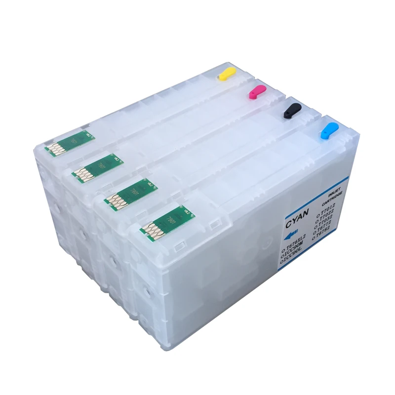 4 шт./лот для струйных принтеров лошадиных сил T7891-T7894 пустой Epson WF-5110DW WF-5190DW WF-5620DWF