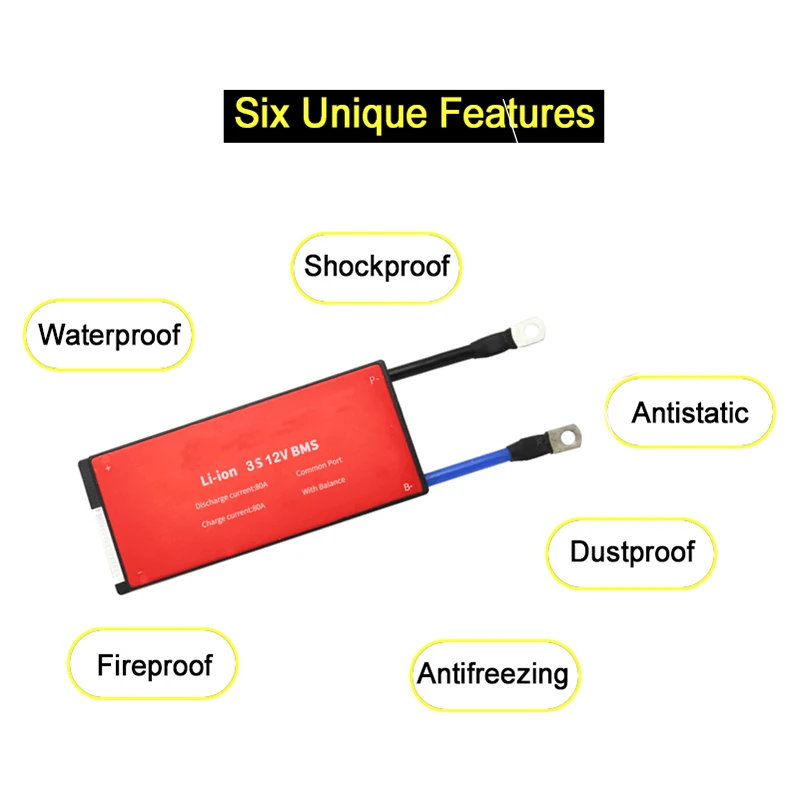 Deligreen 16 S 100A 60 в PCM/PCB/BMS для Li-PO LiNCM батарейный блок 18650 Lithion ионный аккумулятор |