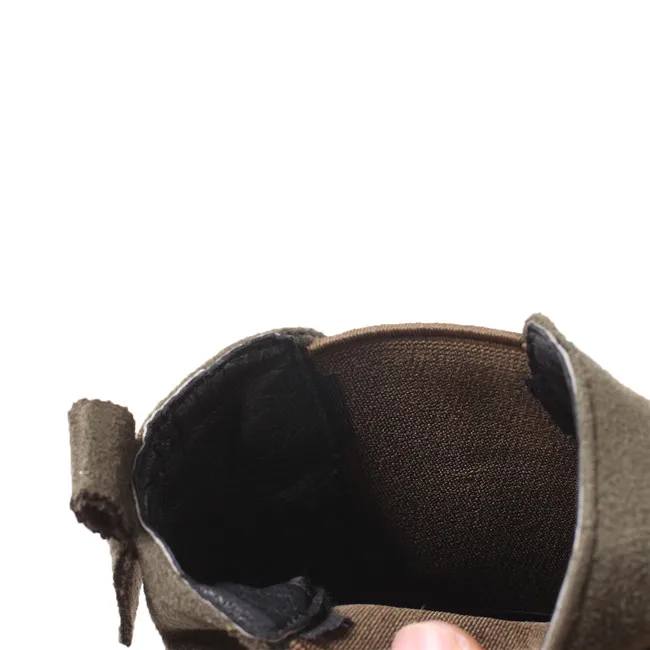 Женские ботильоны на квадратном каблуке YMECHIC серые черные короткие ботинки челси