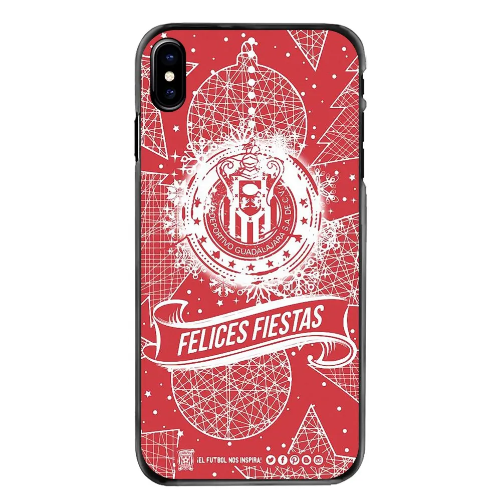 Чехол для телефона iPhone 4 4S 5 5S 5C SE 6 6S 7 8 Plus X XR XS Max iPod Touch Chivas de Guadalajara |