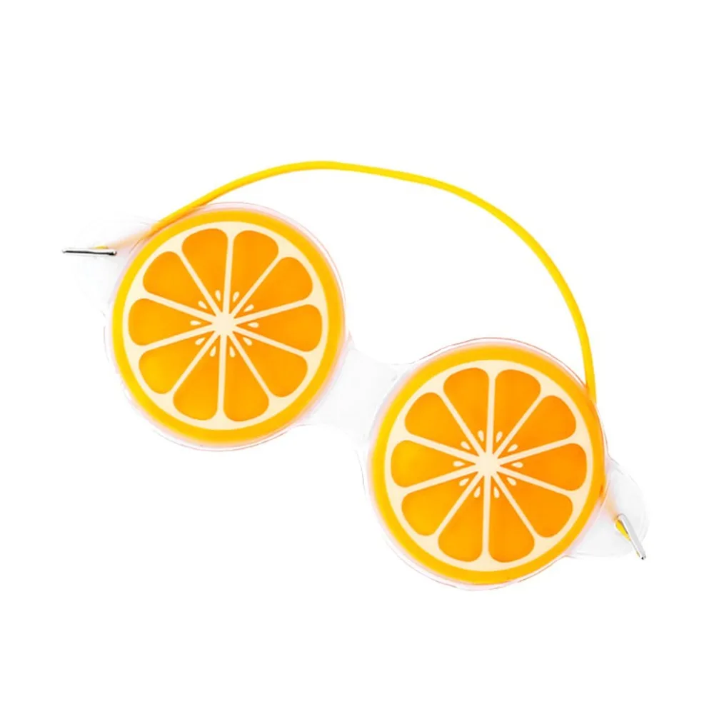 Ледяные очки в форме фруктов удаление темных кругов снятие усталости глаз