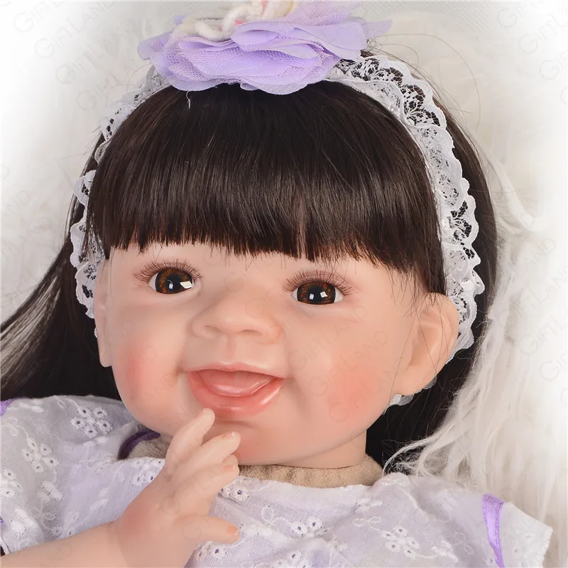 Reborn Baby Doll игрушка реалистичные Новорожденные Принцесса Виктория Bonecas Menina для