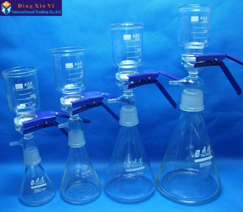 Аппарат вакуумной фильтрации 2000 мл мембранный фильтр оборудование для с