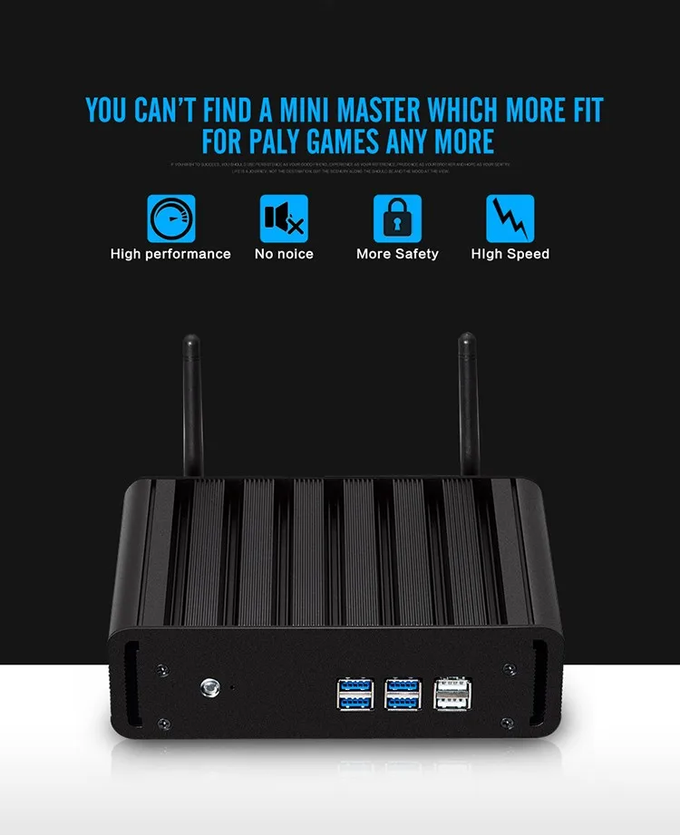 XCY X31 Мини ПК Intel Core i3 4010U 5005U i5 4200U 5200U i7 5500U офисный компьютер HTPC Windows 10 Linux HDMI VGA WiFi 6* USB