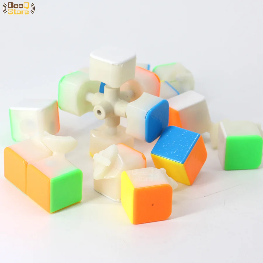 Магнитный магический куб Shengshou Mr. M, 3x3x3, без наклеек, 3x3, скоростной куб, головоломка, развивающая игрушка для профессионального игрока, детские игрушки