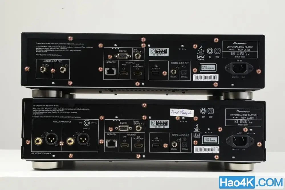 

UDP-LX500/LX800 3D 4KUHD Blu-ray player fever HIFI hard drive