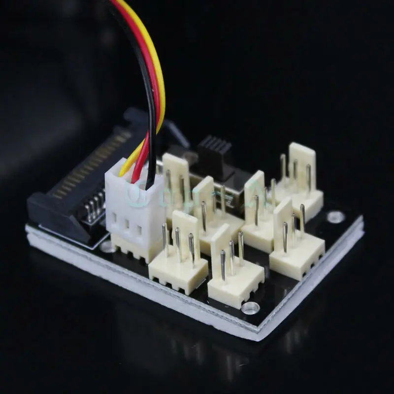 Распределитель питания Gdstime для ПК распределитель с 15 контактами SATA на 8 портов 3