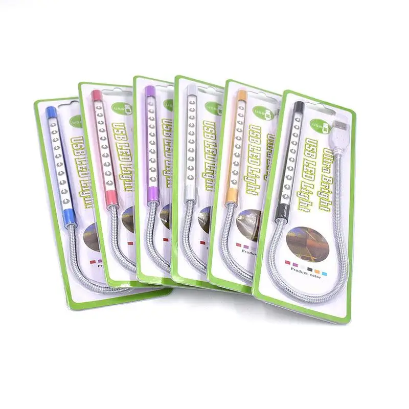 Портативная USB настольная лампа светодиодные настольные лампы Регулируемая