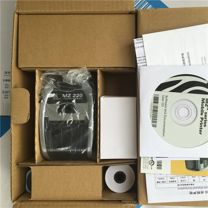 Original New For Zebra MZ 220 Mobile Thermal Label Printer Mini portable Bluetooth Stock Clearance Price | Компьютеры и офис