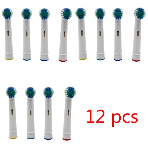 

NEW Fashion Tooth brushes Head Electric Toothbrush Replacement Heads Oral Vitality EB17-4 Oral Hygiene 12Pcs Toothbrushes Head