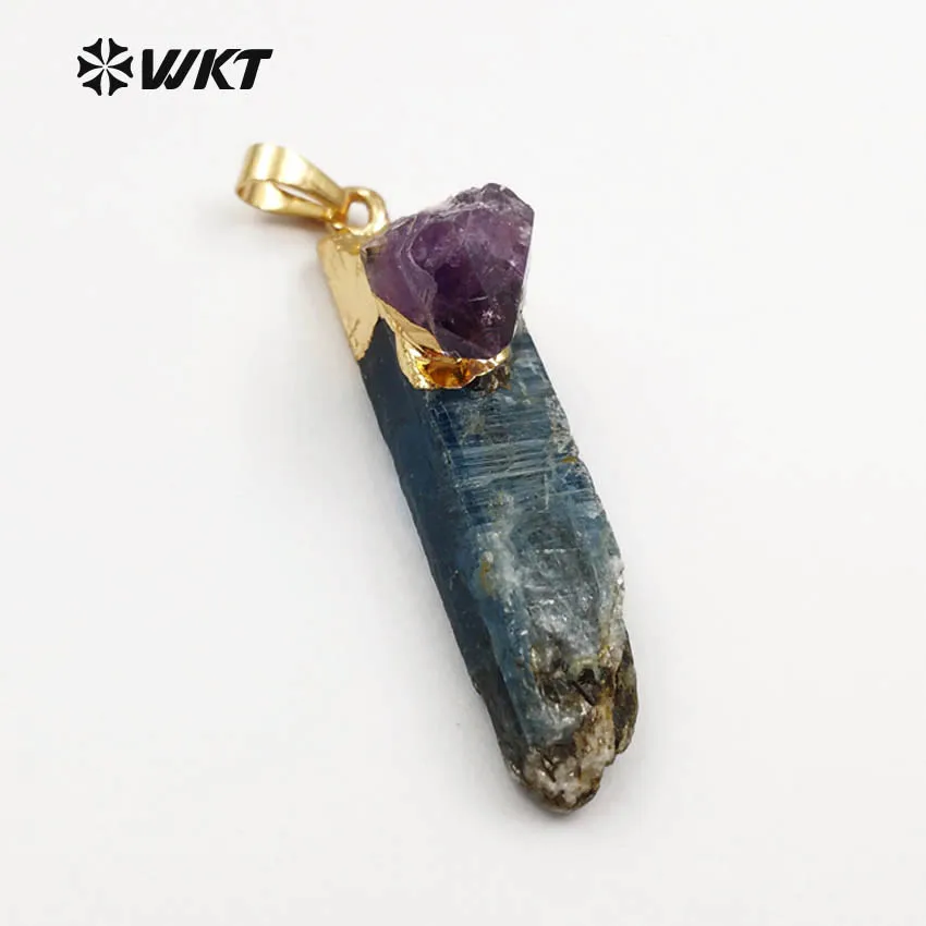 WT-P1392 WKT оптовая продажа ювелирные изделия из натурального камня Голубой Кианит с