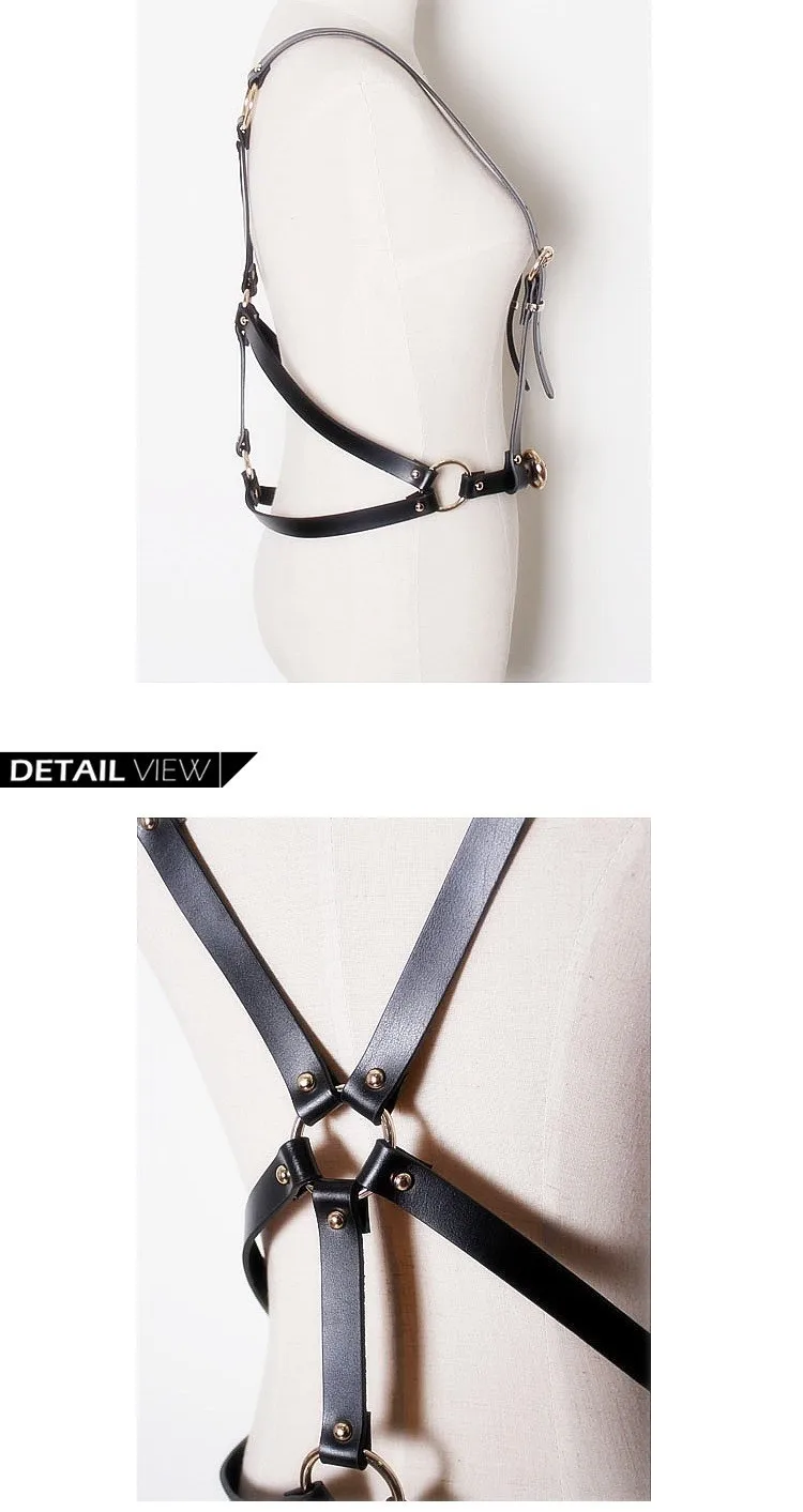 Мужской и Женский уличный шикарный стильный базовый регулируемый кожаный