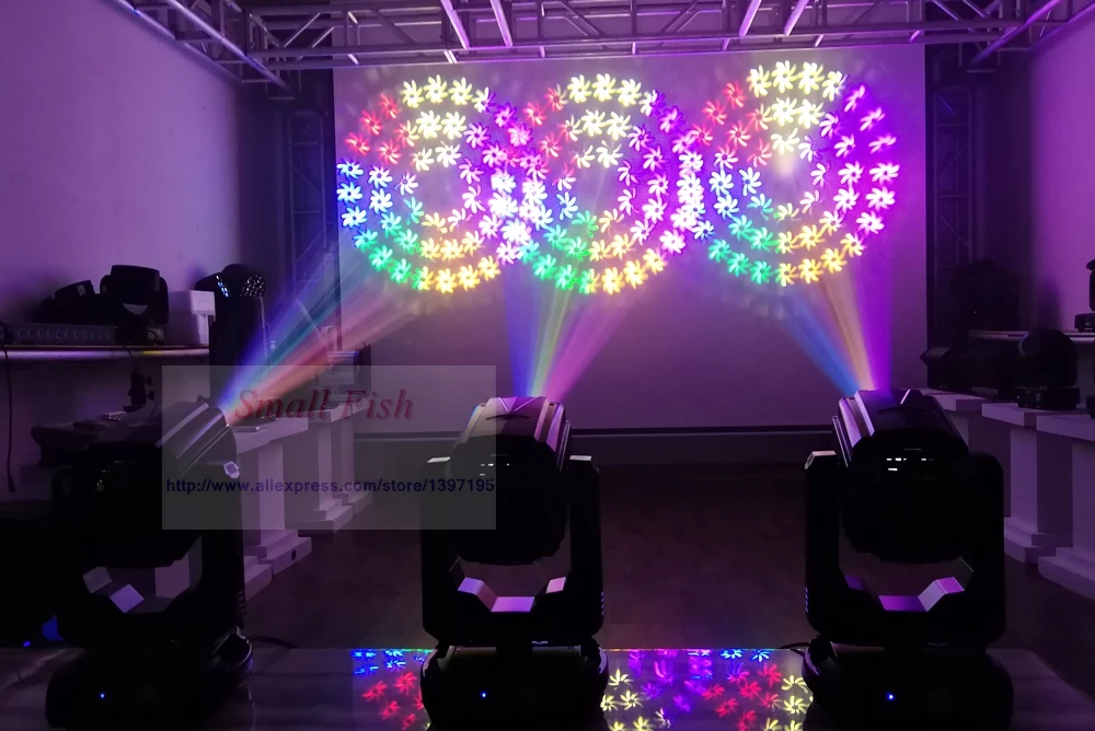 New 260W Super Beam Moving Head Light Lyre Beam Prism Gobo Zoom Strobe Professional LED Light For Stage Disco DJ Equipment