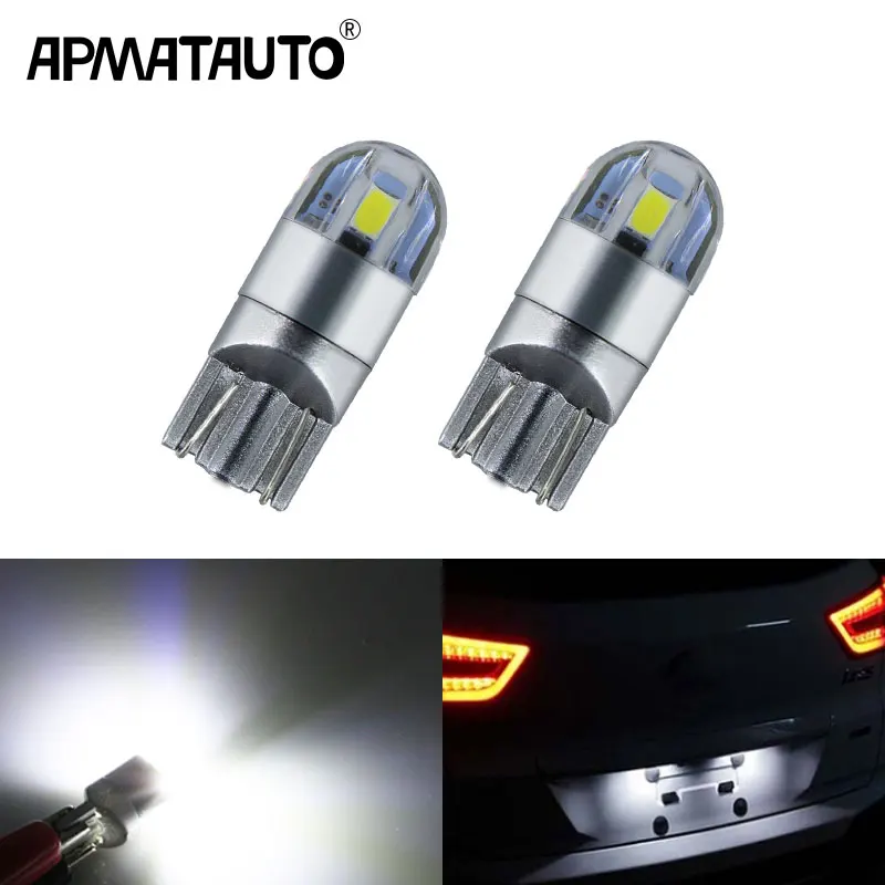 

2x подсветка номерного знака CANbus T10 для чипов Samsung, светодиодная для Hyundai Tucson IX35 I30 Elantra Accent Sonata Santa Veracrus Rohens