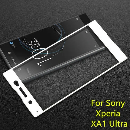 1 шт. закаленное стекло для Sony Xperia XA1 Ultra защита экрана полное покрытие 3D пленка с