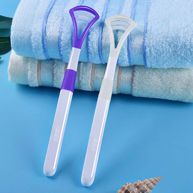 

1PC Tongue Brush Tongue Cleaner Scraper Cleaning Tongue Scraper For Oral Care Oral Hygiene Keep Fresh Breath