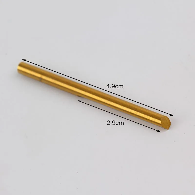 4.9X2.9CM 1 шт. титановый сплав гравировальный нож треугольная форма гравировальный ювелирные инструменты для гравировки - Цвет: 4.9X2.9CM