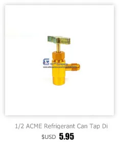 R134a R22 R404a R410a R600a A/C хладагент можете нажать раздаточного клапана