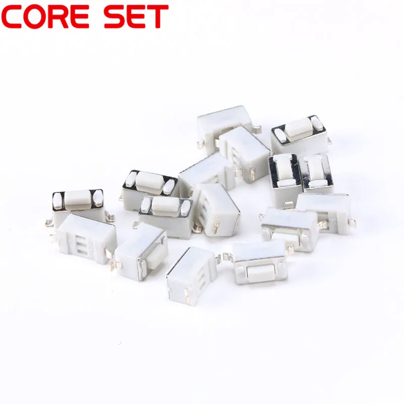 50 шт. тактильный Кнопочный микропереключатель 3x6x4 3 мм|smd switch|smd tact switchsmd push button switch |