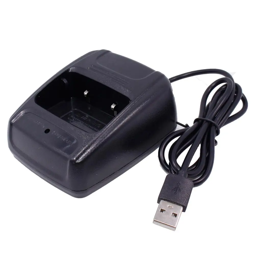 Зарядное устройство Baofeng USB Li Ion для двухсторонней радиостанции 888S 1/2/4 шт. рация с