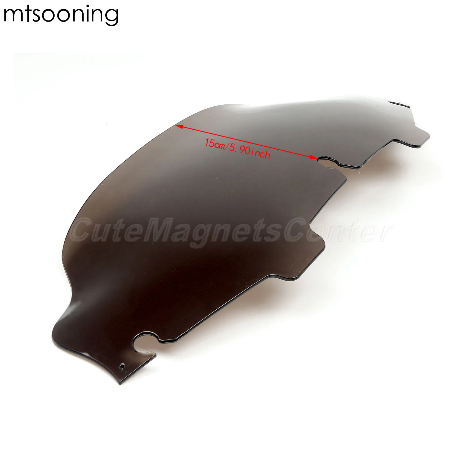 Mtsooning 6 &quotветровое стекло для мотоцикла чайного цвета из АБС-пластика
