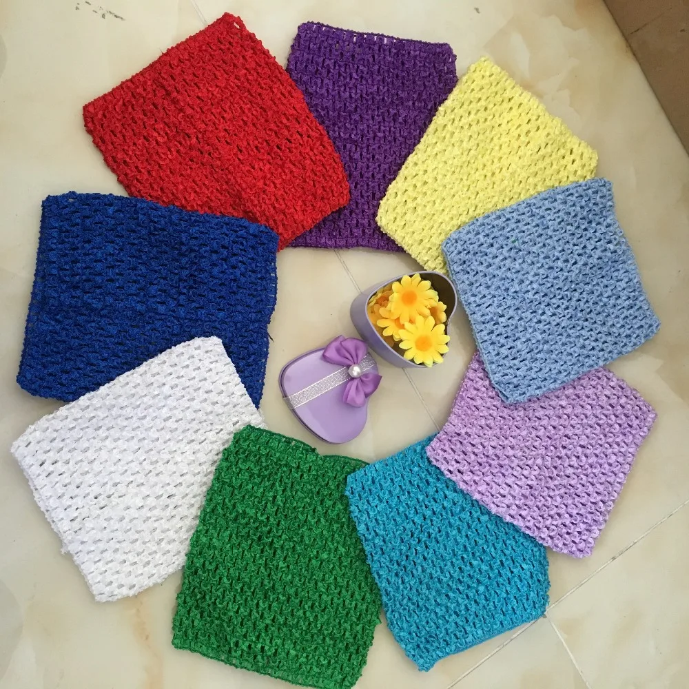 6 дюймов вязаный крючком Baby Shower груди Обёрточная бумага сделай сам тюль ролл