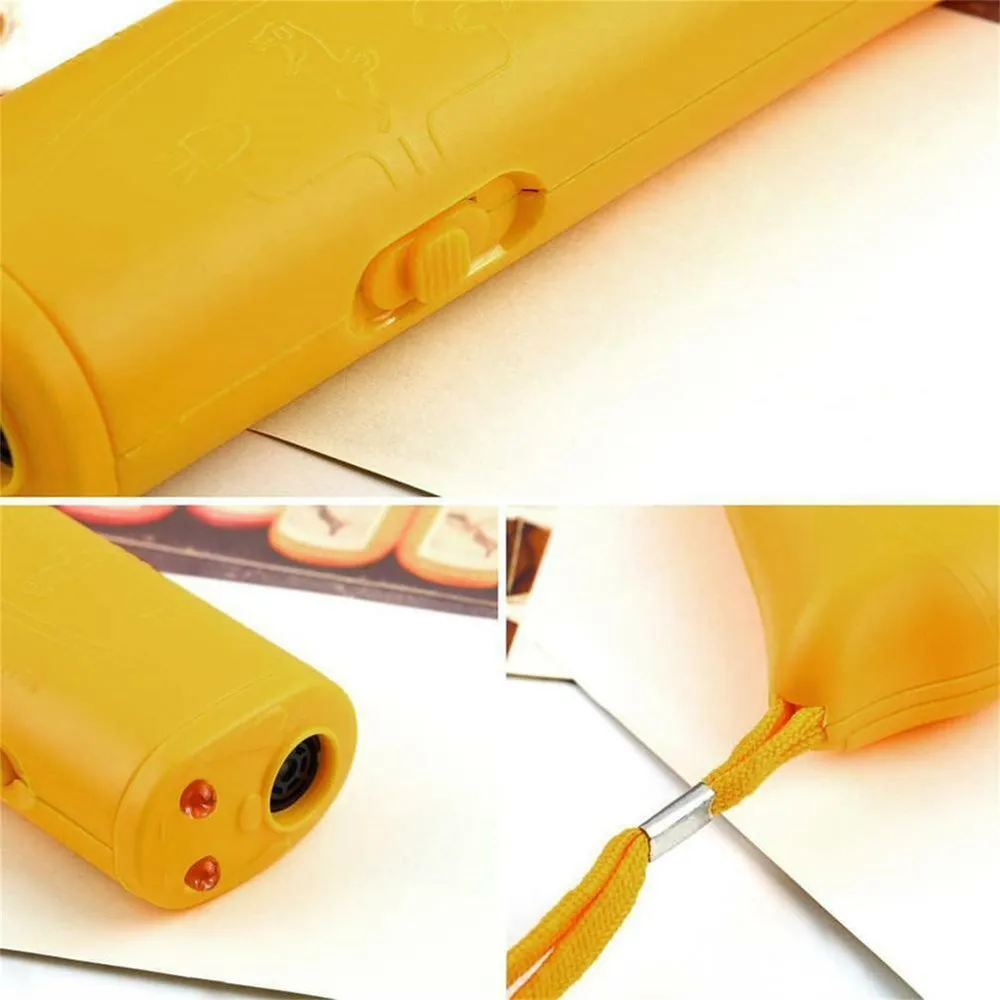 

5x Dog Repeller Ultrasound Pet Training Anti Barking Control Devices 3 in 1 Stop Bark Deterrents Trainer