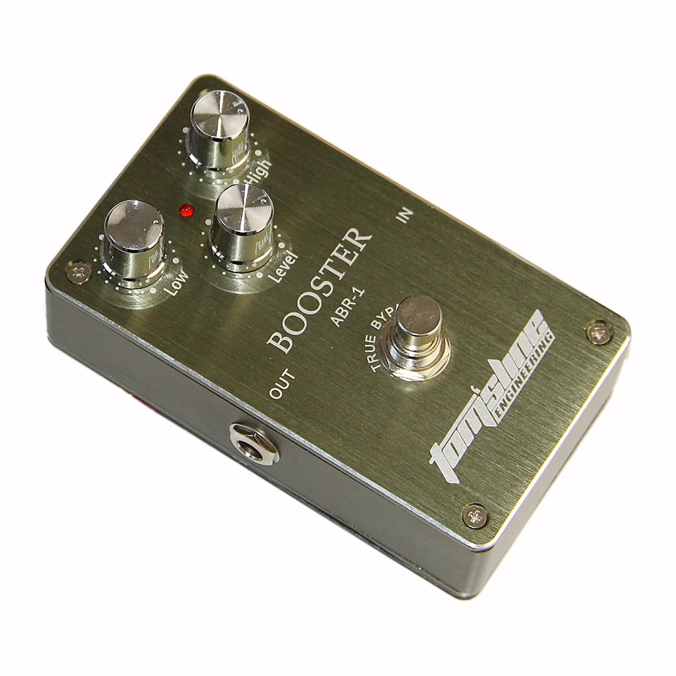 ! Новый эффект педаль/Арома Премиум педаль ABR 1 бустер AC/DC адаптер Джек|Детали и