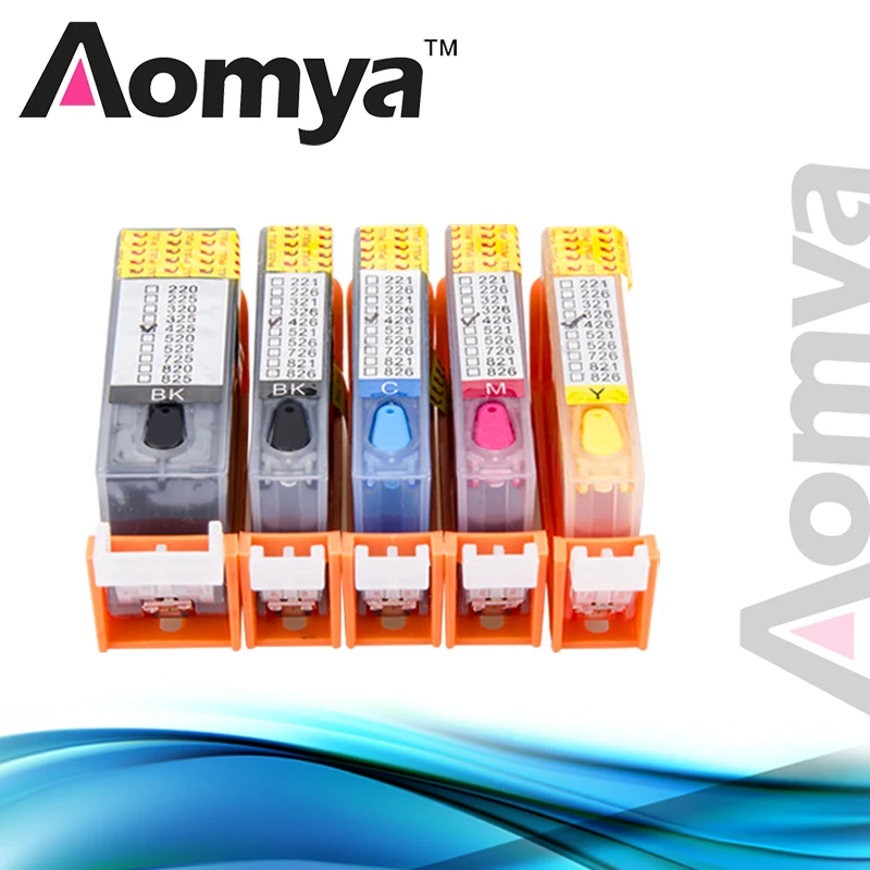 PGI-525 полный Картриджи с чернилами для принтеров Canon iP4850 ip4950 ix6550 MG5150 MG5250 MG6150 MG8150 MX885