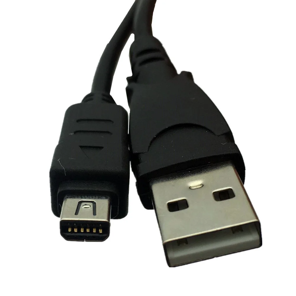 12 Pin зарядка через usb кабель Зарядное устройство Шнур для цифровой камеры Olympus SZ10
