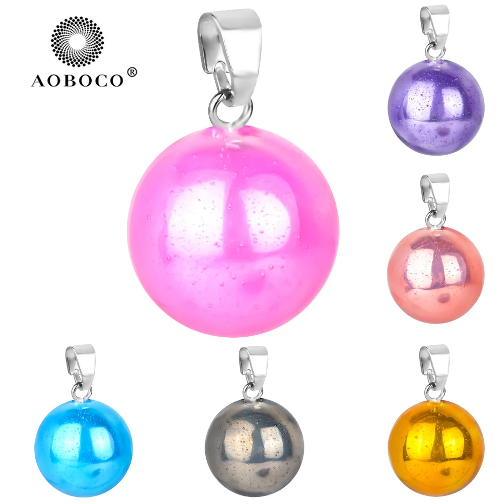 AOBOCO Красочные Подвески в форме капли воды с ангелом подвеска для беременных