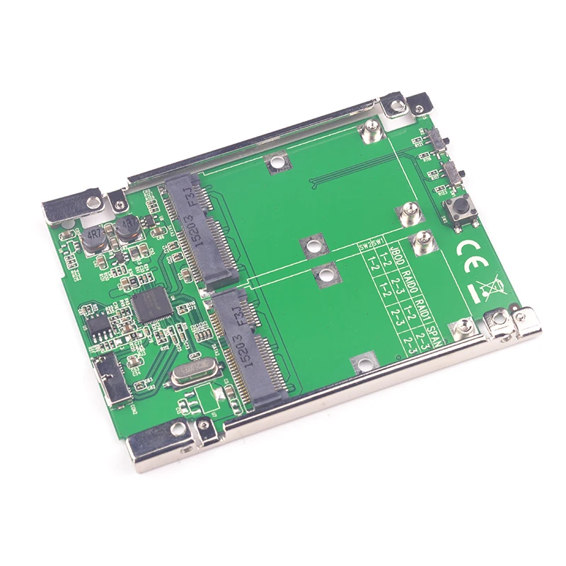 USB3.1 Micro B для SATA 6G mSATA RAID 0 1 адаптер карты расширения чип ASMedia ASM1352R|raid 0|msata raidsata raid |