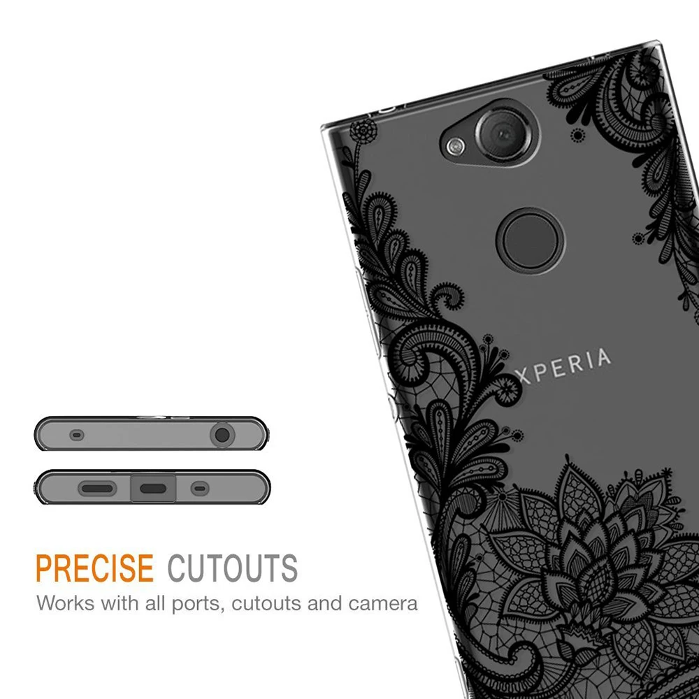 Чехол YIESOM для Sony Xperia L1 L2 XA XA1 XA2 Ultra Plus XZ1 Compact E5 мягкий силиконовый чехол из ТПУ