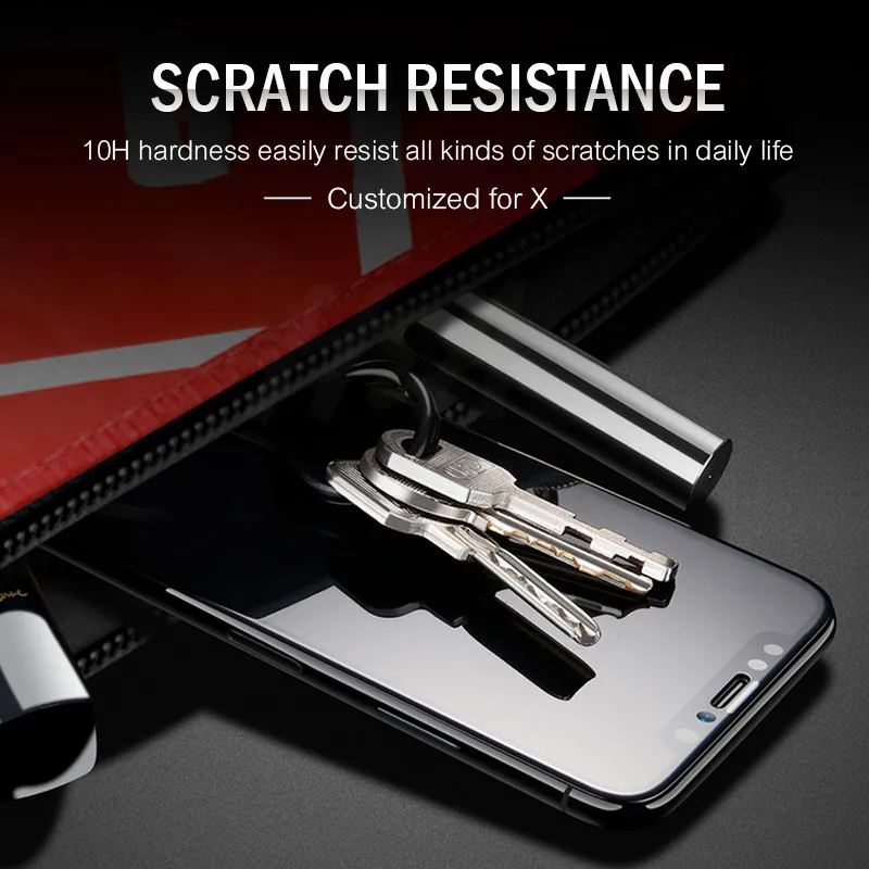 H& A Защитное стекло для iPhone X XS Max XR закаленное защитное стекло для экрана 0,25 мм 6D изогнутое стекло XR XS Max пленка