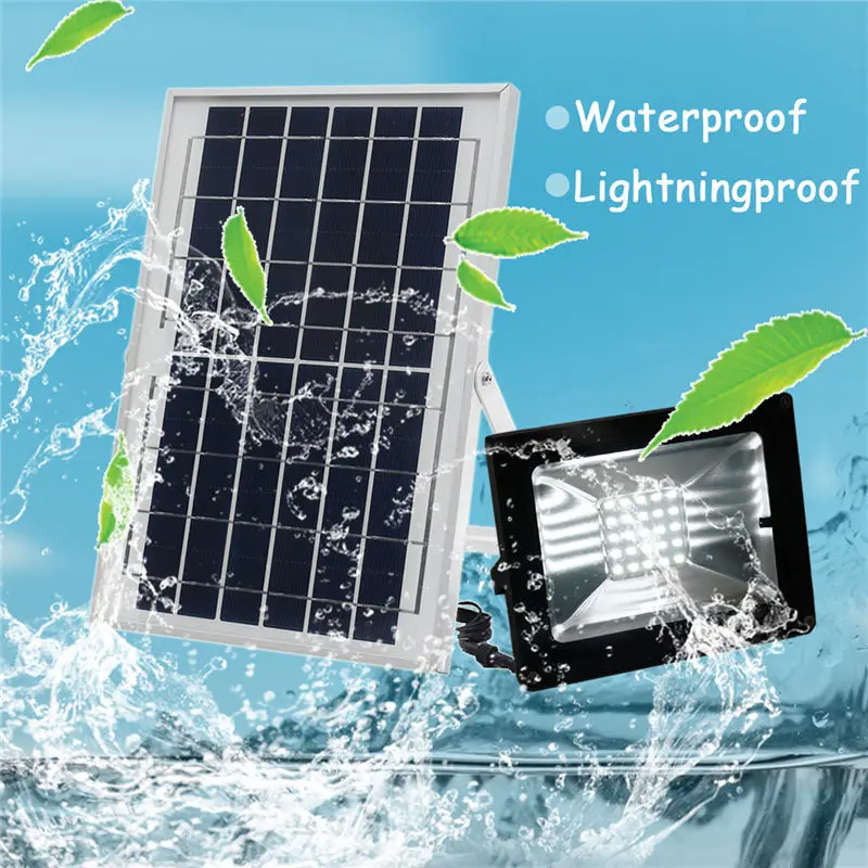 Светодиодный прожектор уличный Точечный светильник на солнечной батарее