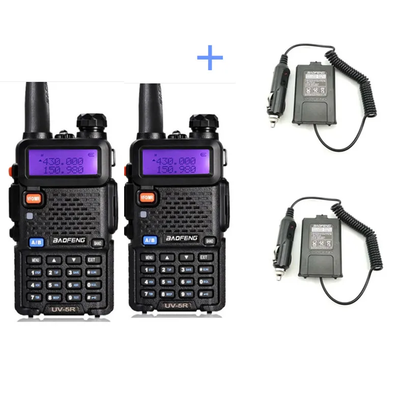 Add elininator 2 шт. UV5R двухстороннее радио Pofung BF-UV5R fm-трансивер UV 5R Любительская yaesu cb радиостанция telsiz Baofeng UV-5R рация - Цвет: Add elininator