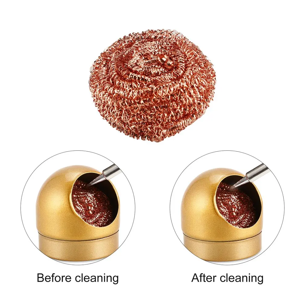 Отпайка паяльника сетчатый фильтр Чистящая насадка наконечник медный