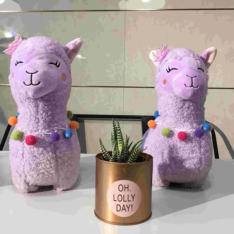 Кукла Альпака с забавными животными Мягкая Плюшевая alpacasso подарки на Рождество