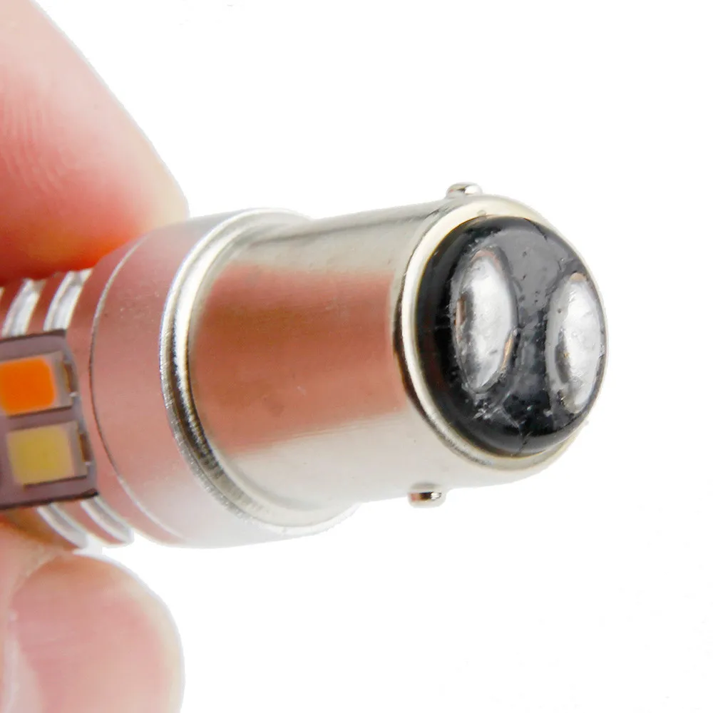 1 шт. Автомобильный Универсальный светодиодный переключатель BAY15D 5630 5730 20SMD 6500K