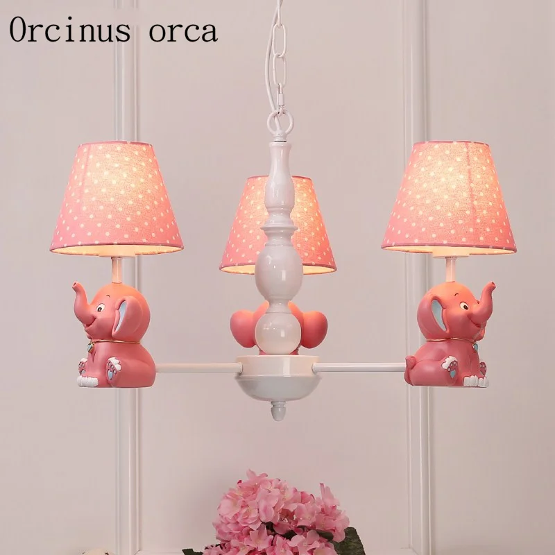 Современная простая Подвесная лампа в скандинавском стиле с мультяшным рисунком